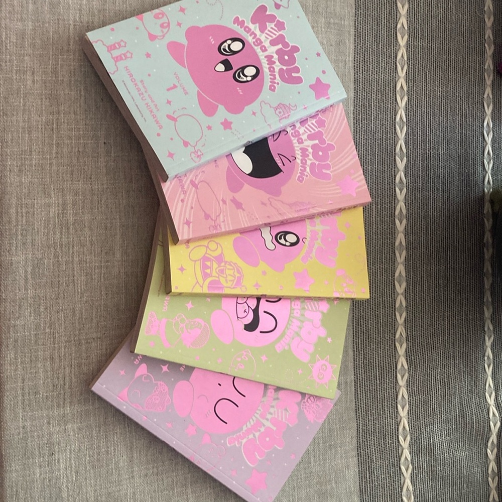 Kirby manga mania volume 1-5
